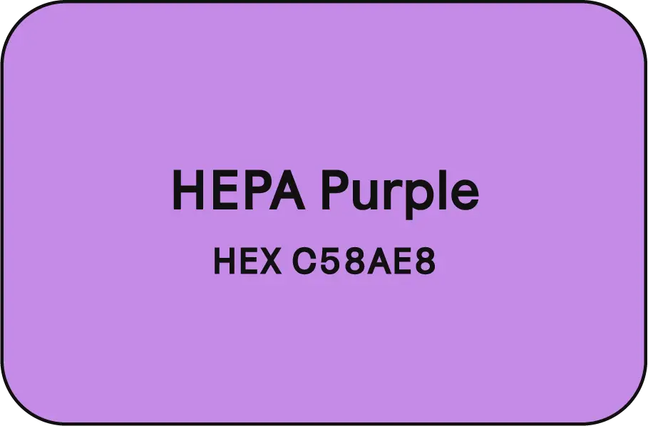 HEPA Purple - HEX C58AE8